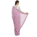 Ada Exclusive Handcrafted Pink Faux Georgette Saree With Blouse Ada Exclusive Handcrafted Pink Faux Georgette Saree With Blouse